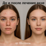 Причины акне