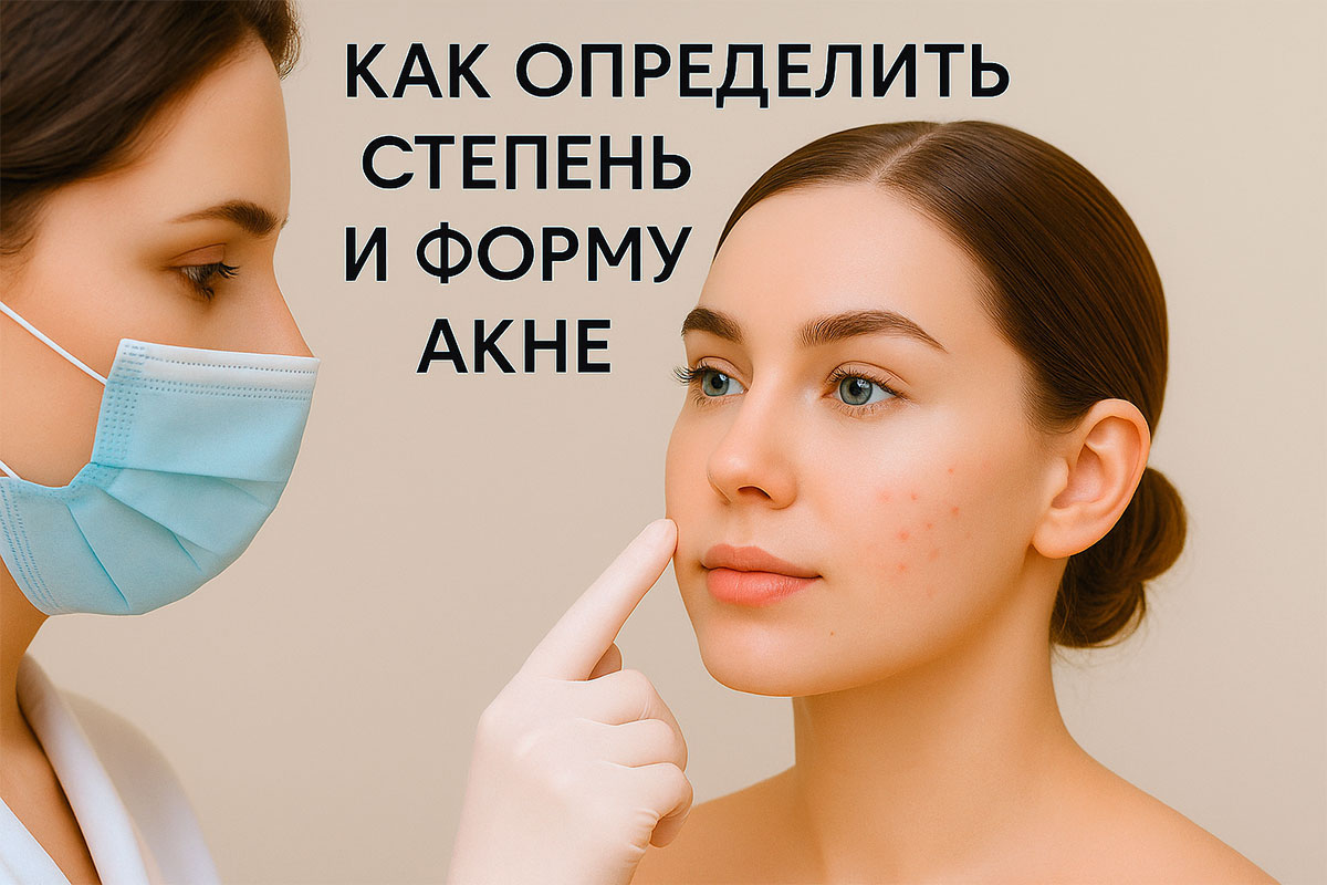 Как определить степень и форму акне