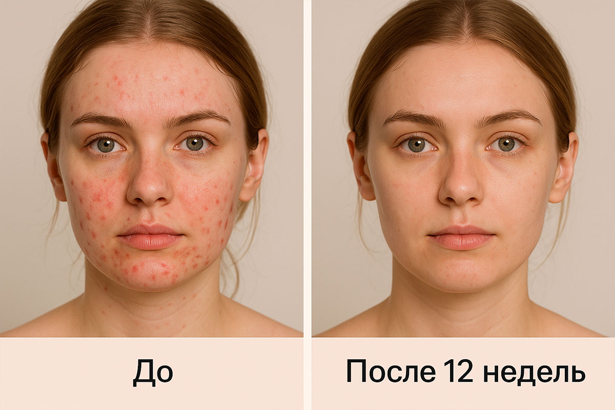 Удаление акне