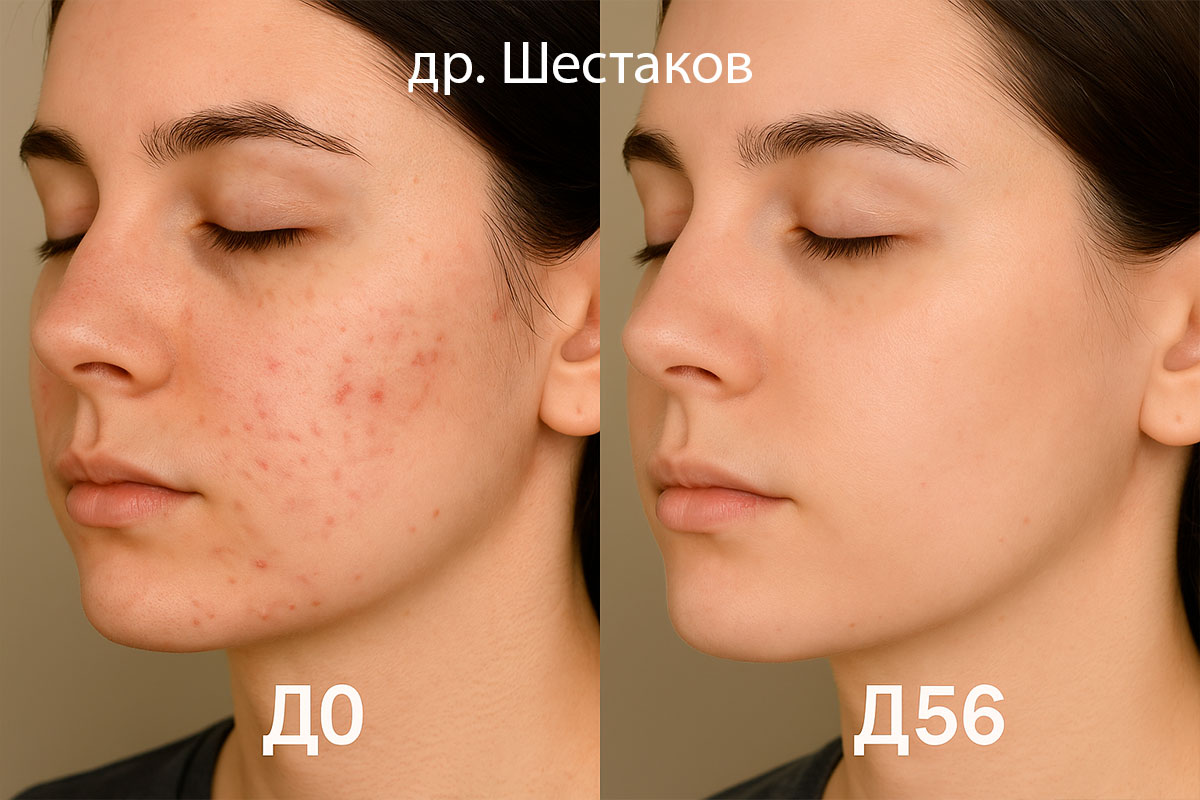 Кожа склонная к акне