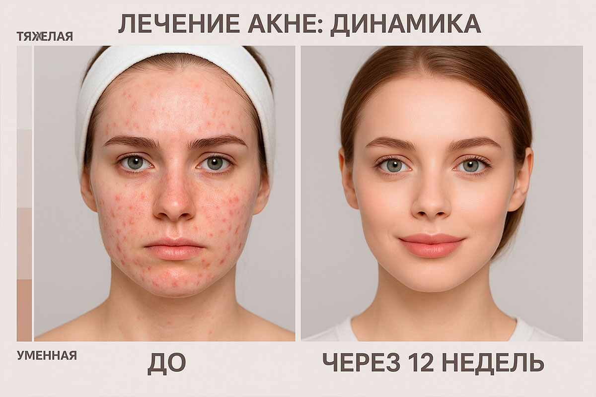 Лечение акне