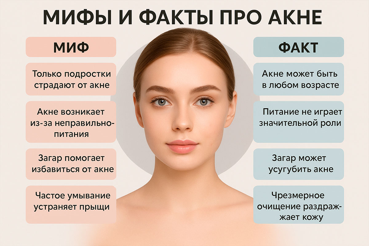 Лечение акне