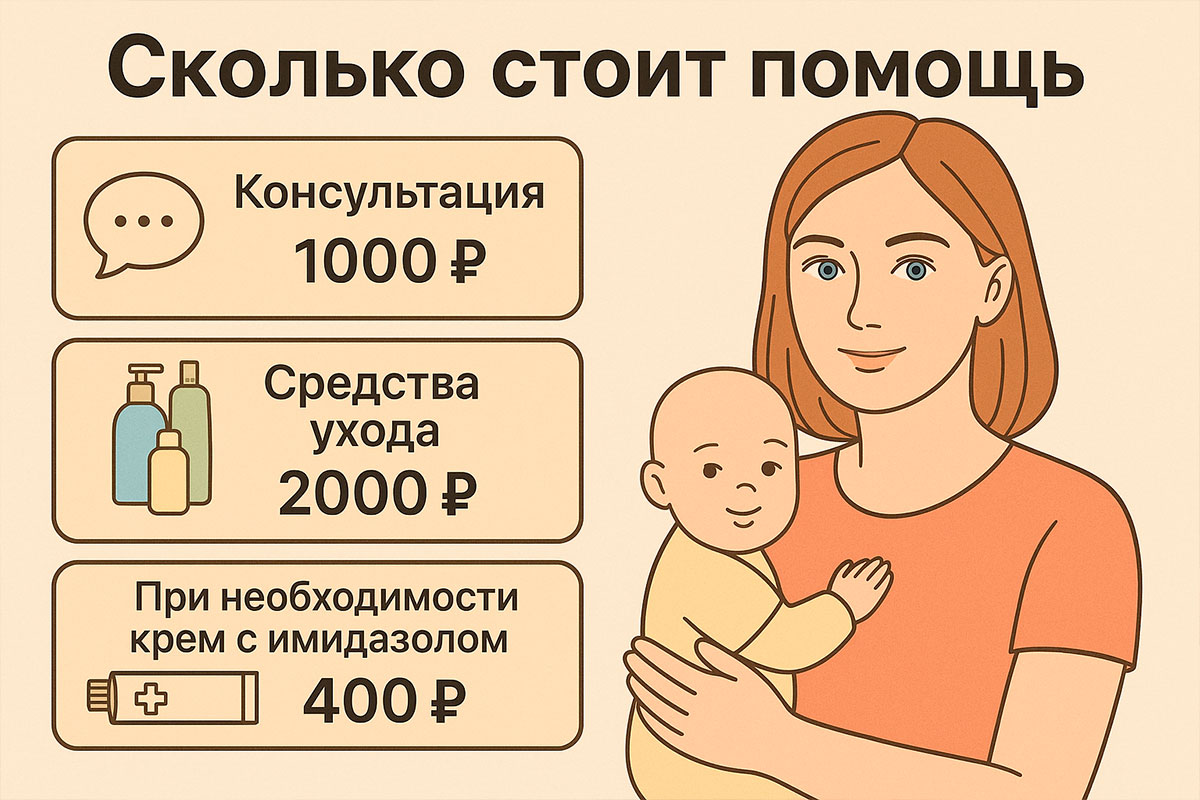 Акне у новорожденного