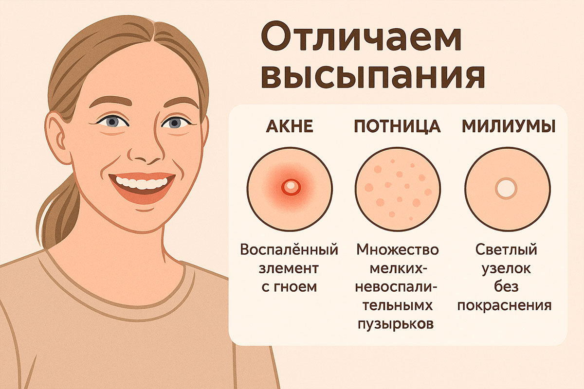 Акне у новорожденного