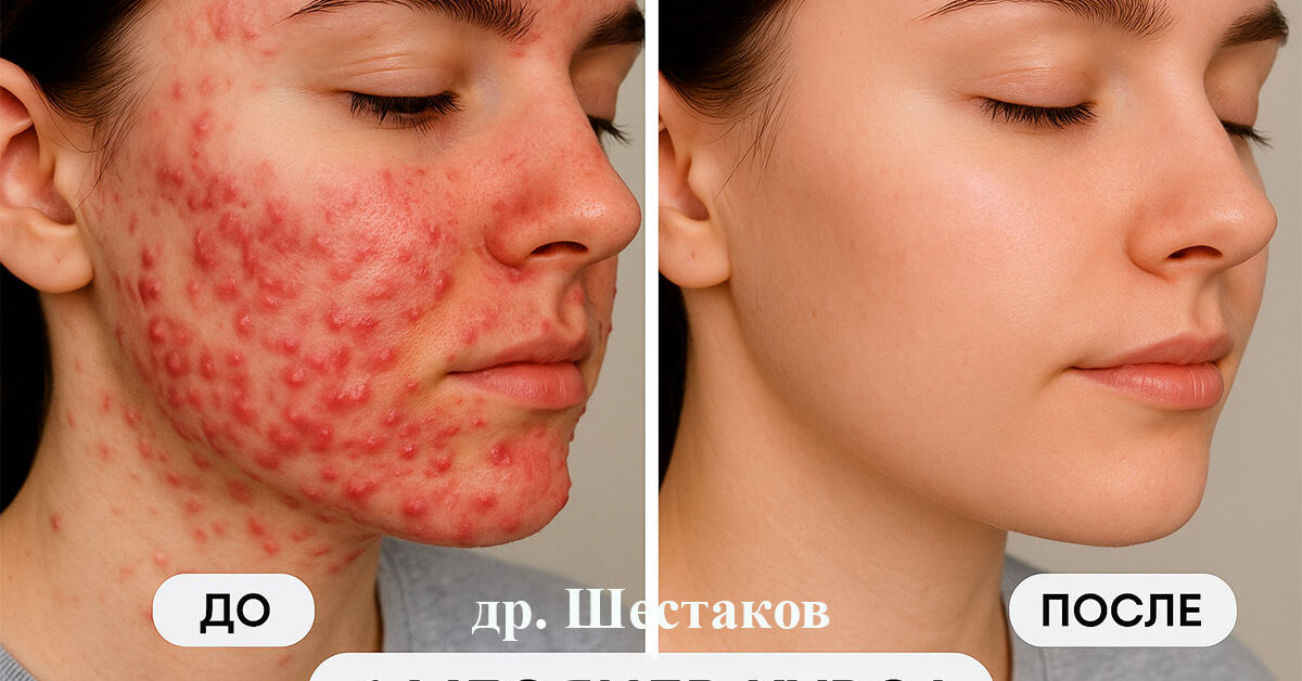 Комплексное лечение акне