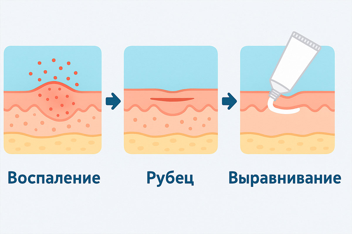 Мазь против рубцов акне