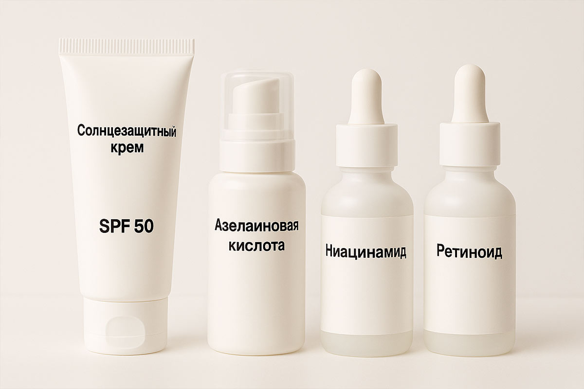 Следы от акне