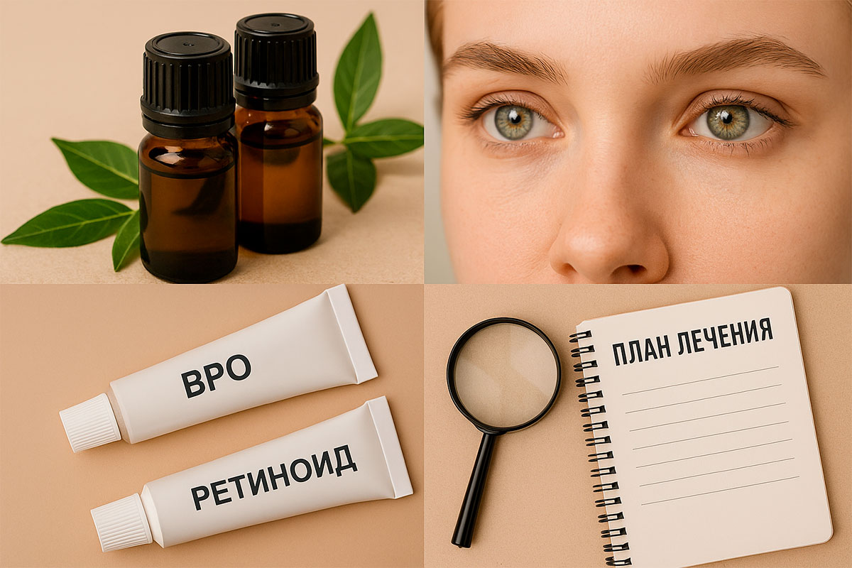 Эфирные масла при акне