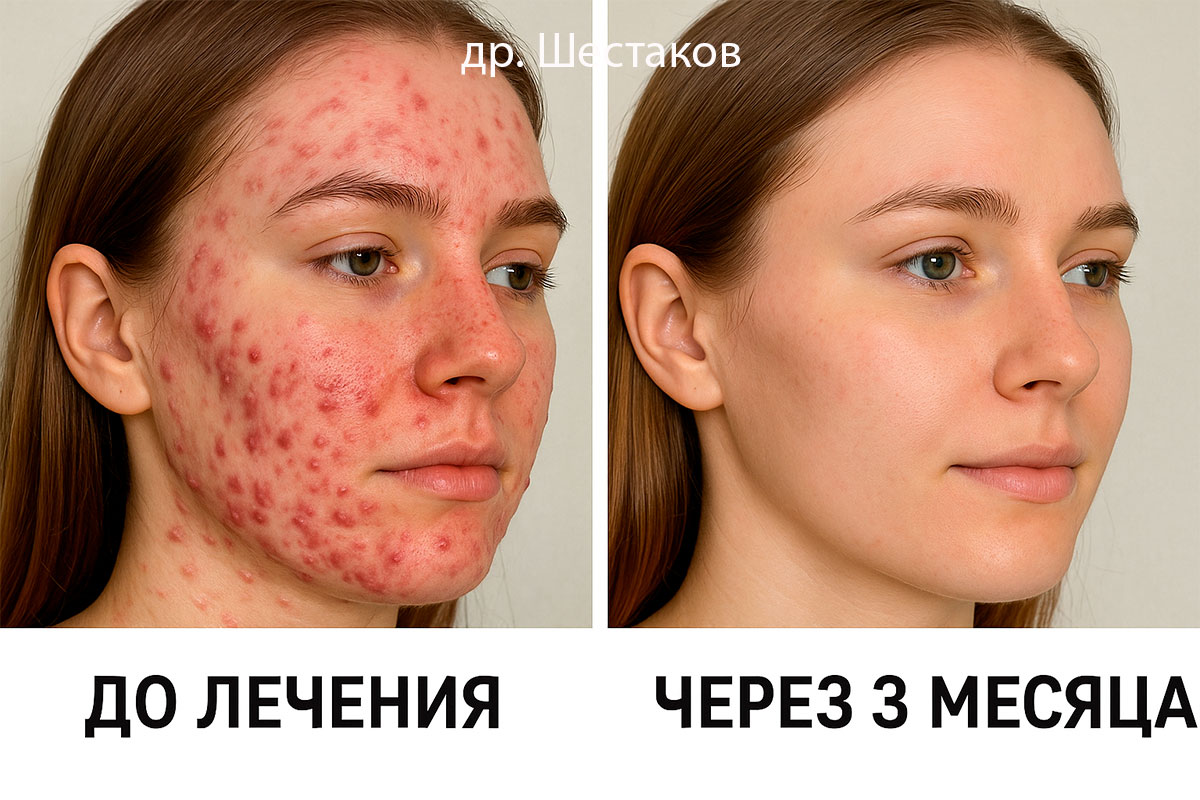 Кистозные прыщи
