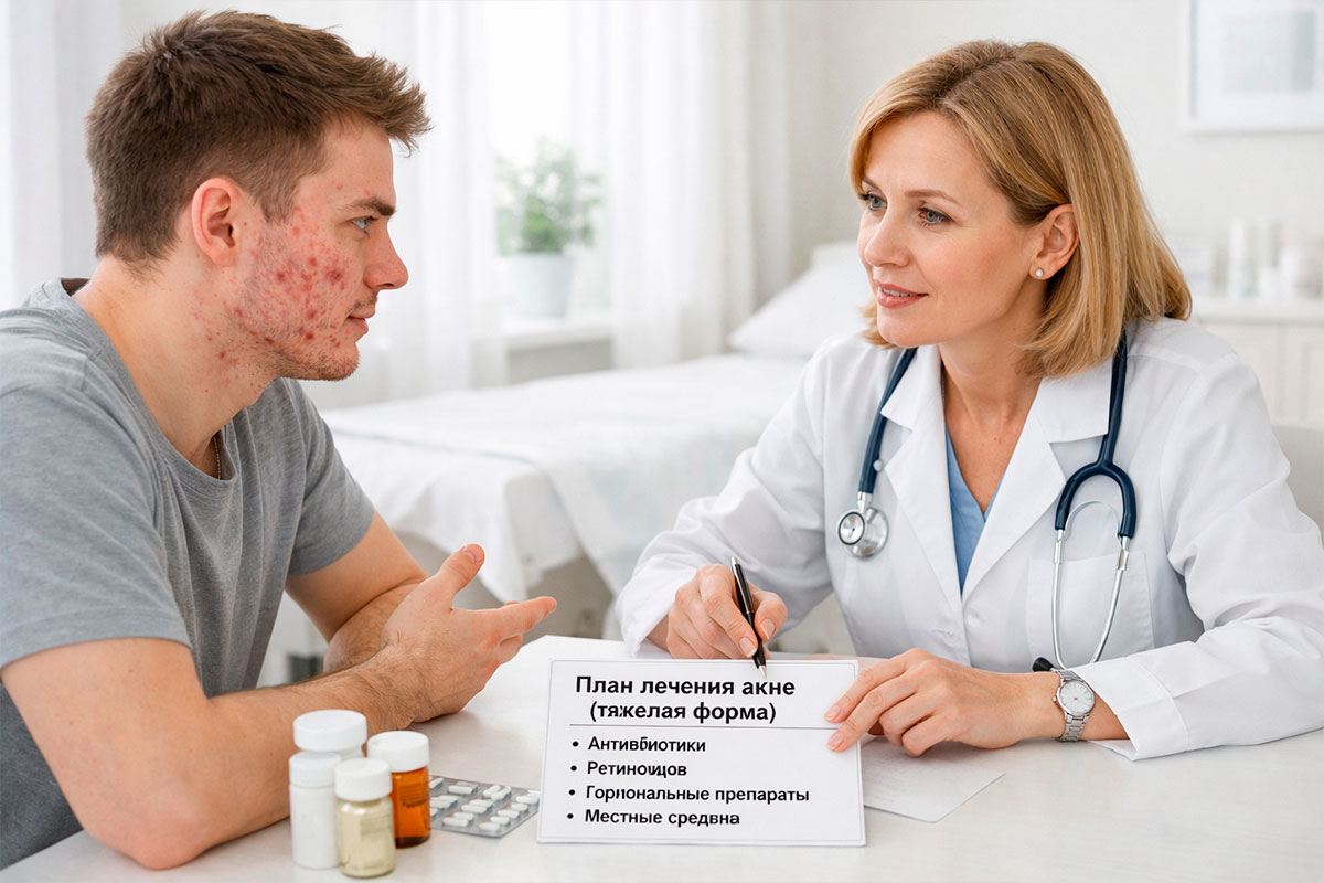 Фульминантные формы акне