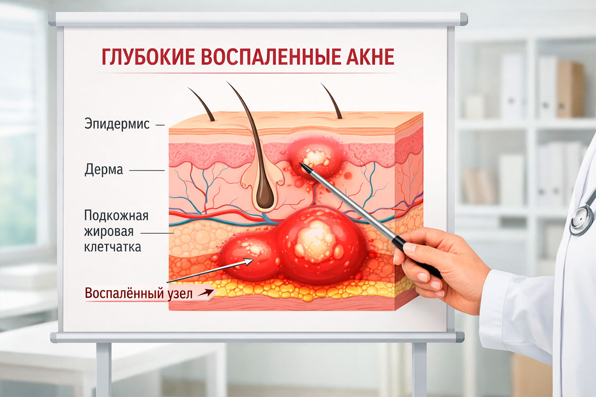 Фульминантные формы акне